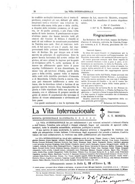 La vita internazionale rassegna quindicinale