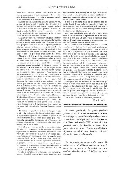 La vita internazionale rassegna quindicinale