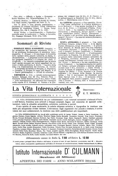 La vita internazionale rassegna quindicinale