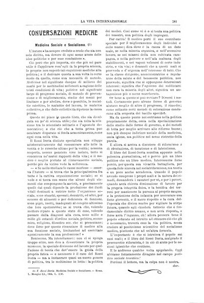 La vita internazionale rassegna quindicinale