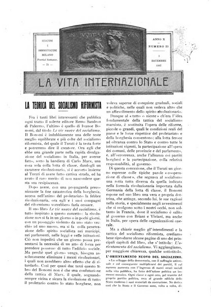 La vita internazionale rassegna quindicinale