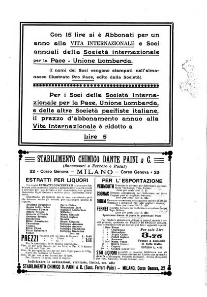 La vita internazionale rassegna quindicinale