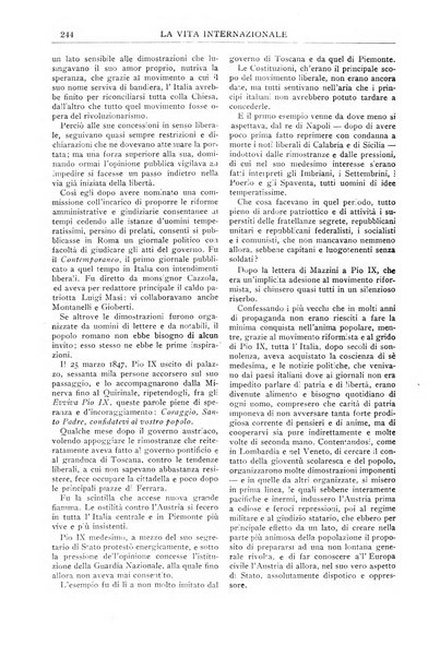 La vita internazionale rassegna quindicinale