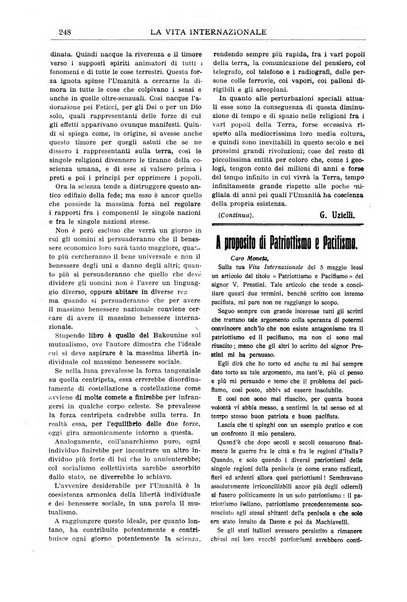 La vita internazionale rassegna quindicinale