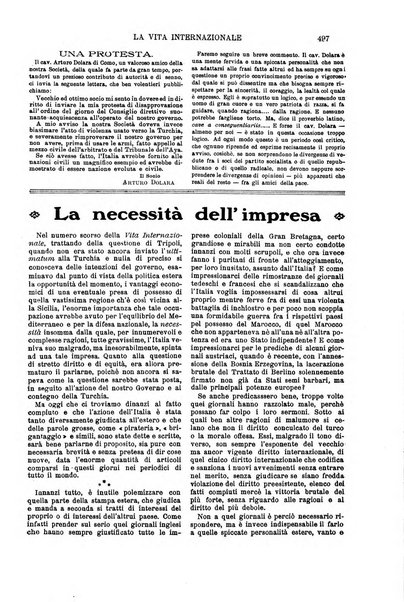 La vita internazionale rassegna quindicinale