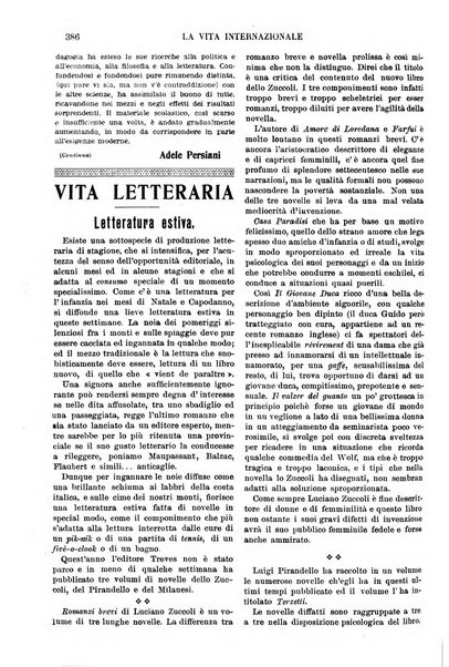 La vita internazionale rassegna quindicinale