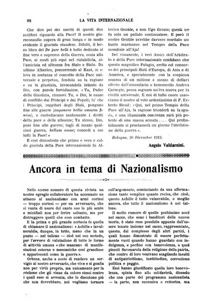 La vita internazionale rassegna quindicinale