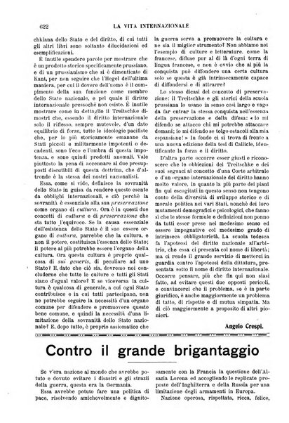 La vita internazionale rassegna quindicinale