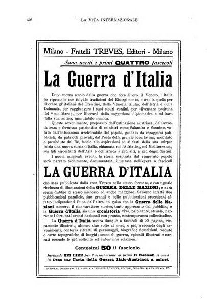 La vita internazionale rassegna quindicinale