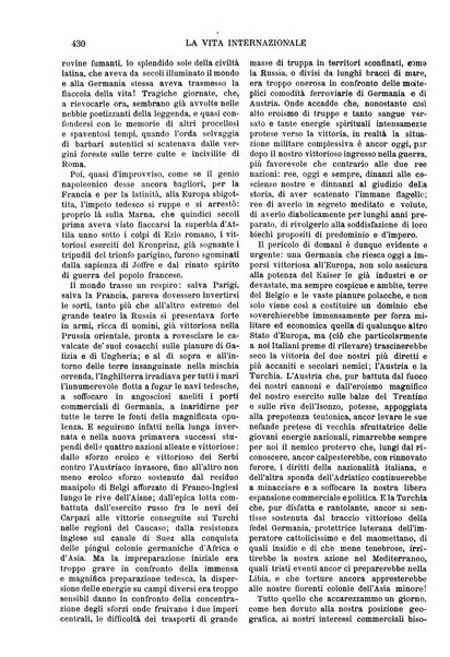 La vita internazionale rassegna quindicinale