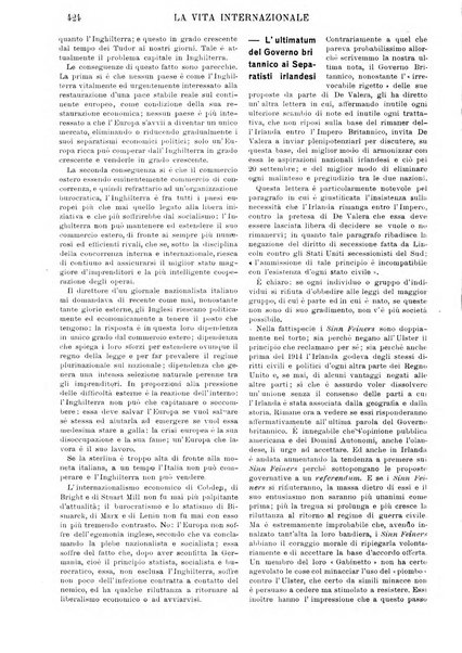 La vita internazionale rassegna quindicinale