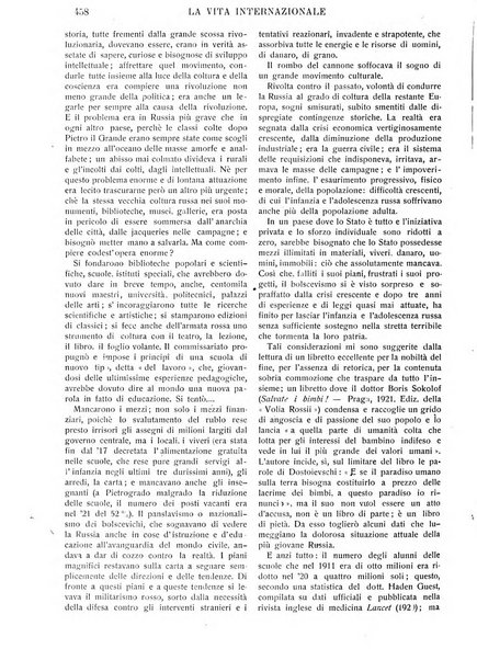 La vita internazionale rassegna quindicinale