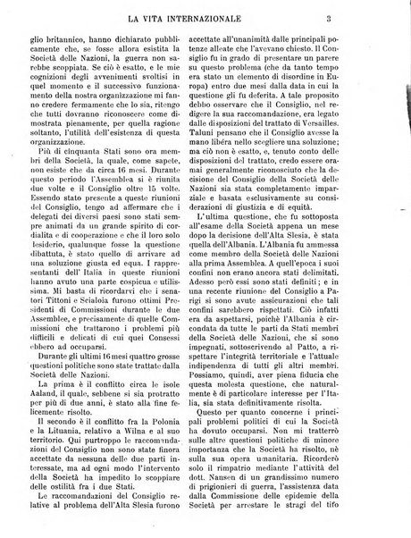 La vita internazionale rassegna quindicinale