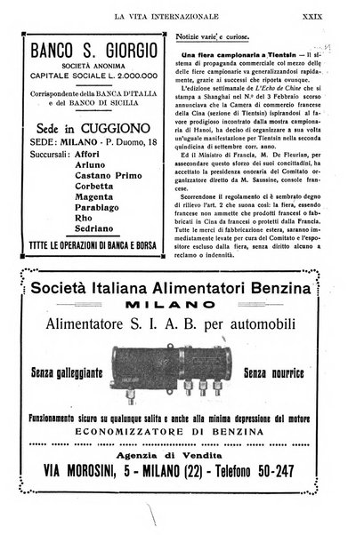 La vita internazionale rassegna quindicinale