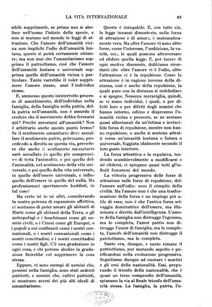 La vita internazionale rassegna quindicinale