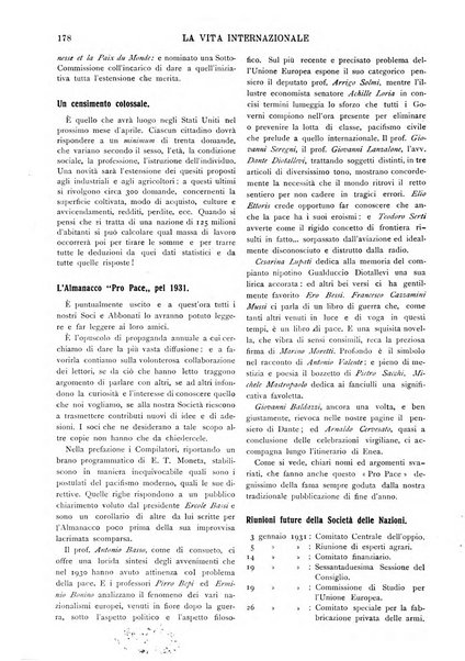 La vita internazionale rassegna quindicinale