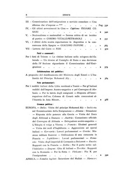 La vita italiana all'estero rivista mensile di emigrazione, politica estera e coloniale.- A. 1, fasc. 1 (gen. 1913)-a. 3, fasc. 30 (giu. 1915)