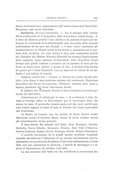 La vita italiana all'estero rivista mensile di emigrazione, politica estera e coloniale.- A. 1, fasc. 1 (gen. 1913)-a. 3, fasc. 30 (giu. 1915)