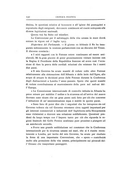 La vita italiana all'estero rivista mensile di emigrazione, politica estera e coloniale.- A. 1, fasc. 1 (gen. 1913)-a. 3, fasc. 30 (giu. 1915)