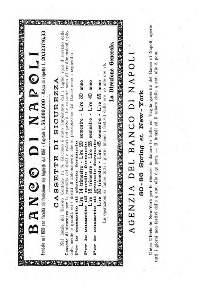 La vita italiana all'estero rivista mensile di emigrazione, politica estera e coloniale.- A. 1, fasc. 1 (gen. 1913)-a. 3, fasc. 30 (giu. 1915)