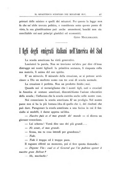 La vita italiana all'estero rivista mensile di emigrazione, politica estera e coloniale.- A. 1, fasc. 1 (gen. 1913)-a. 3, fasc. 30 (giu. 1915)