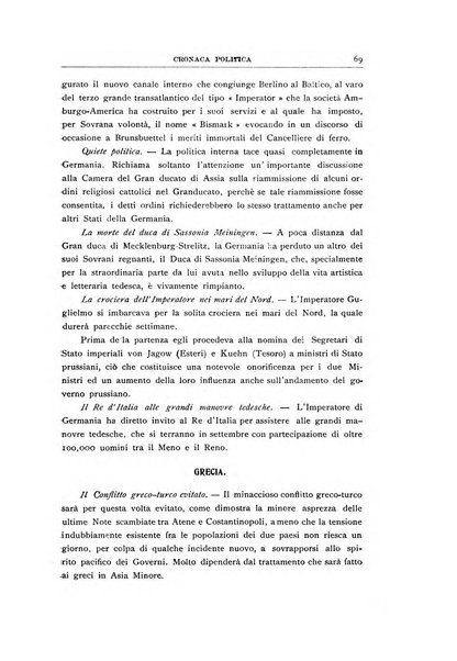 La vita italiana all'estero rivista mensile di emigrazione, politica estera e coloniale.- A. 1, fasc. 1 (gen. 1913)-a. 3, fasc. 30 (giu. 1915)