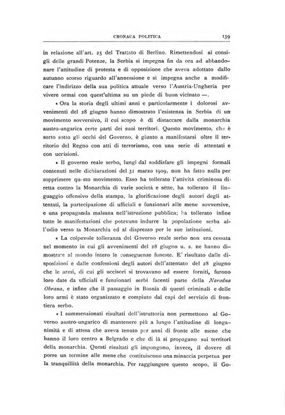 La vita italiana all'estero rivista mensile di emigrazione, politica estera e coloniale.- A. 1, fasc. 1 (gen. 1913)-a. 3, fasc. 30 (giu. 1915)