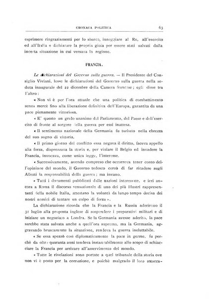 La vita italiana all'estero rivista mensile di emigrazione, politica estera e coloniale.- A. 1, fasc. 1 (gen. 1913)-a. 3, fasc. 30 (giu. 1915)