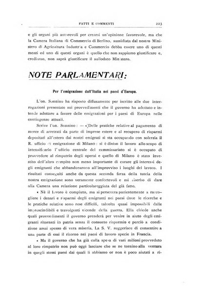 La vita italiana all'estero rivista mensile di emigrazione, politica estera e coloniale.- A. 1, fasc. 1 (gen. 1913)-a. 3, fasc. 30 (giu. 1915)