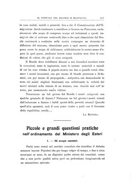 La vita italiana all'estero rivista mensile di emigrazione, politica estera e coloniale.- A. 1, fasc. 1 (gen. 1913)-a. 3, fasc. 30 (giu. 1915)