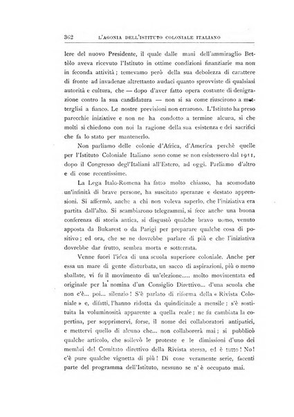 La vita italiana all'estero rivista mensile di emigrazione, politica estera e coloniale.- A. 1, fasc. 1 (gen. 1913)-a. 3, fasc. 30 (giu. 1915)