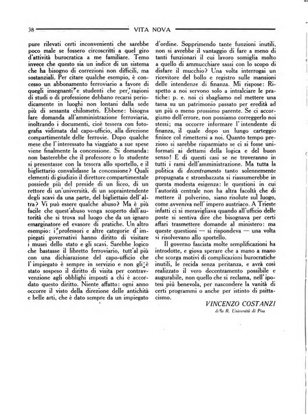 Vita nova pubblicazione quindicinale illustrata dell'Universita fascista di Bologna