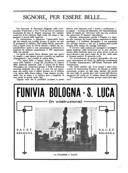 Vita nova pubblicazione quindicinale illustrata dell'Universita fascista di Bologna