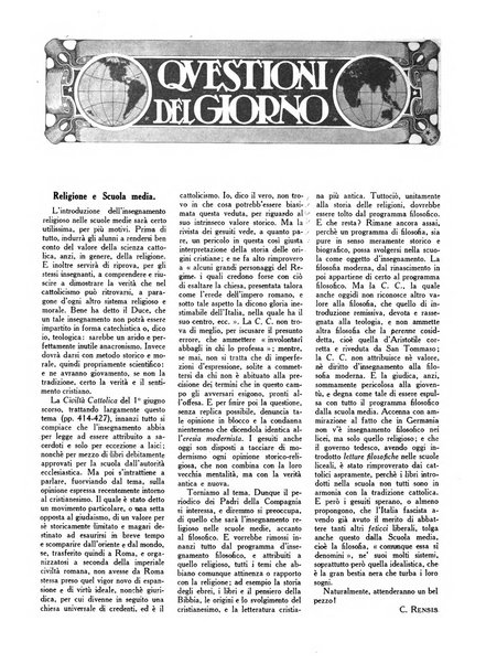 Vita nova pubblicazione quindicinale illustrata dell'Universita fascista di Bologna