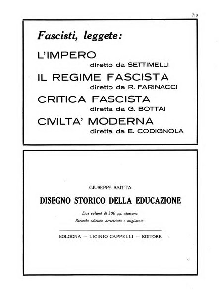 Vita nova pubblicazione quindicinale illustrata dell'Universita fascista di Bologna