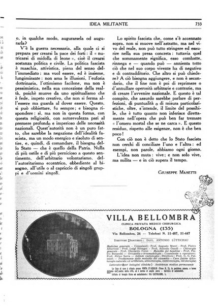 Vita nova pubblicazione quindicinale illustrata dell'Universita fascista di Bologna