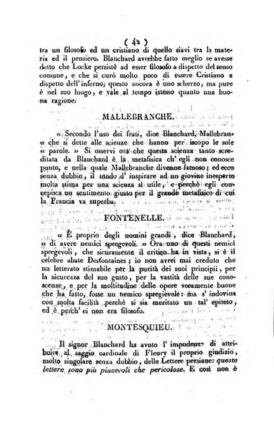 La voce della ragione giornale filosofico, teologico, politico, istorico e letterario