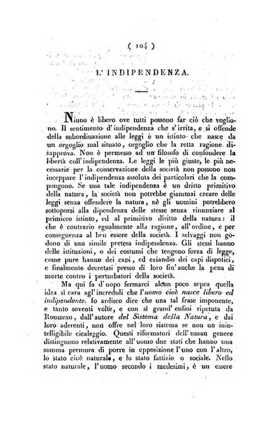 La voce della ragione giornale filosofico, teologico, politico, istorico e letterario