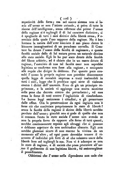 La voce della ragione giornale filosofico, teologico, politico, istorico e letterario