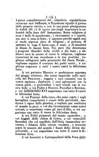 La voce della ragione giornale filosofico, teologico, politico, istorico e letterario