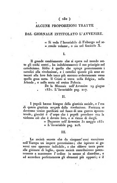 La voce della ragione giornale filosofico, teologico, politico, istorico e letterario