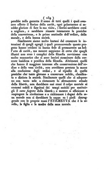 La voce della ragione giornale filosofico, teologico, politico, istorico e letterario