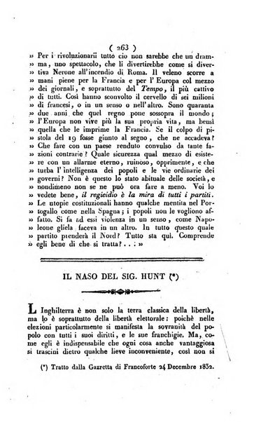 La voce della ragione giornale filosofico, teologico, politico, istorico e letterario