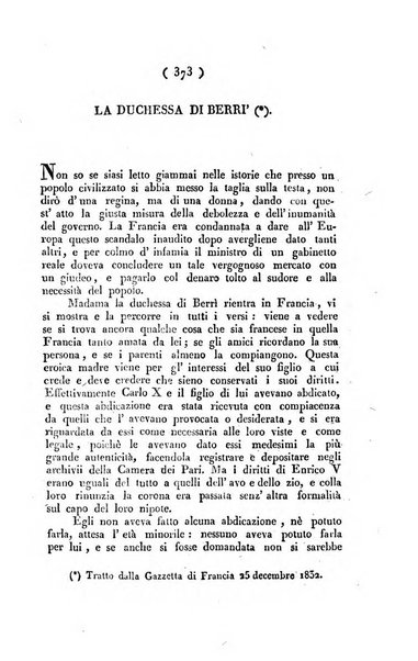 La voce della ragione giornale filosofico, teologico, politico, istorico e letterario