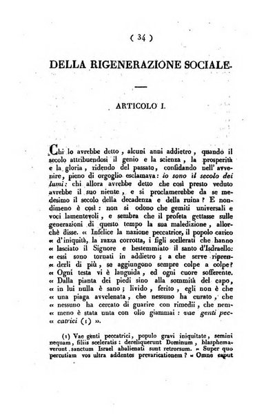 La voce della ragione giornale filosofico, teologico, politico, istorico e letterario