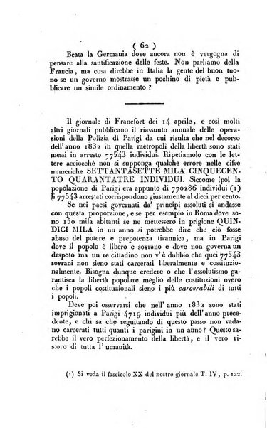 La voce della ragione giornale filosofico, teologico, politico, istorico e letterario