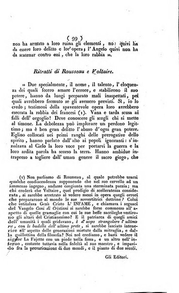 La voce della ragione giornale filosofico, teologico, politico, istorico e letterario