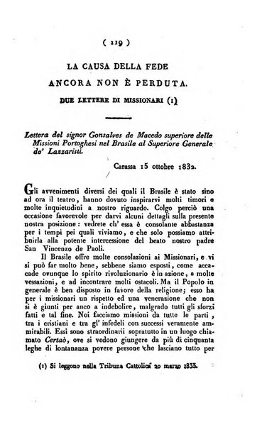 La voce della ragione giornale filosofico, teologico, politico, istorico e letterario