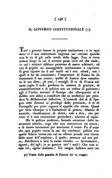 La voce della ragione giornale filosofico, teologico, politico, istorico e letterario