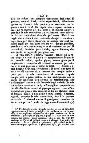 La voce della ragione giornale filosofico, teologico, politico, istorico e letterario